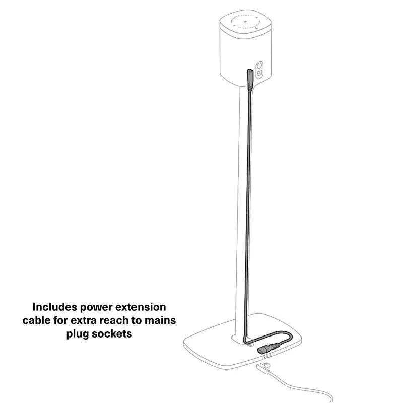 Flexson Floor Stand for Sonos One (Pair)