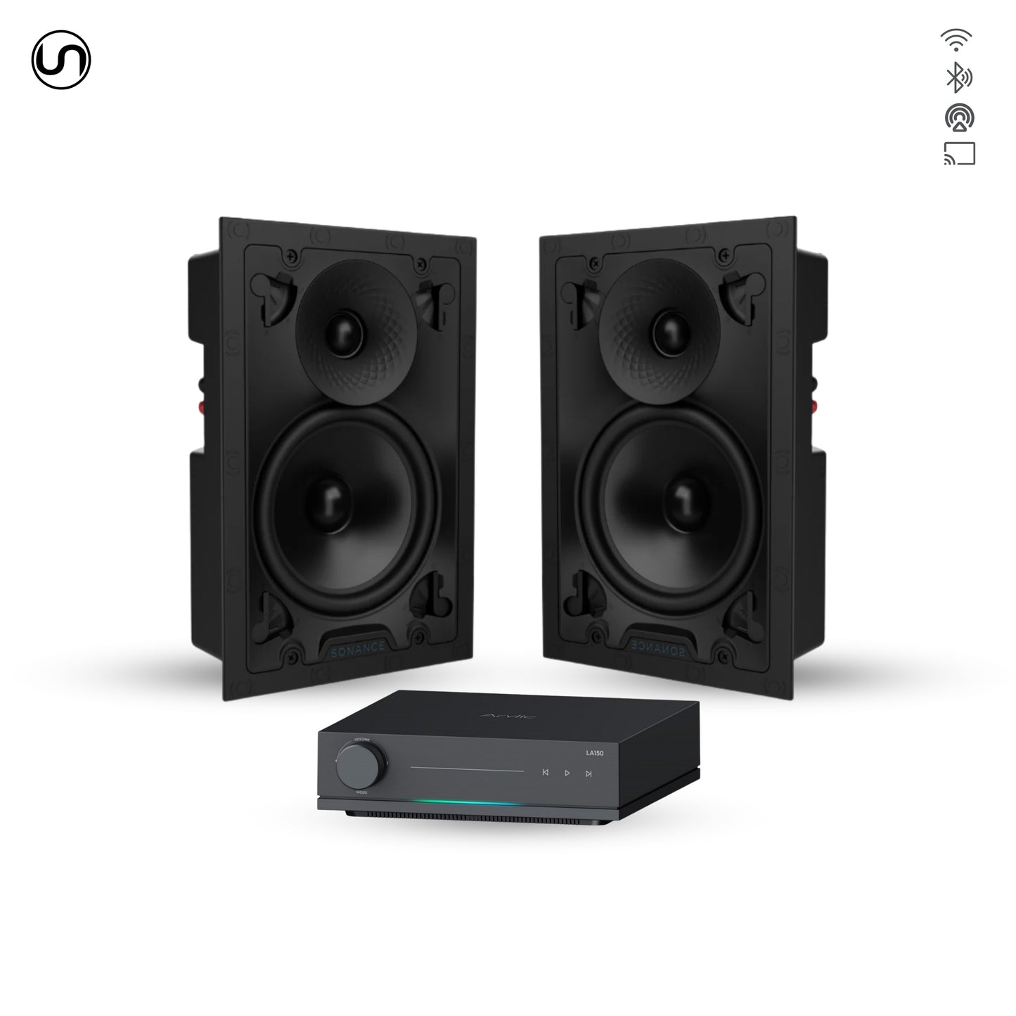 Budget In-Wall Speaker Set