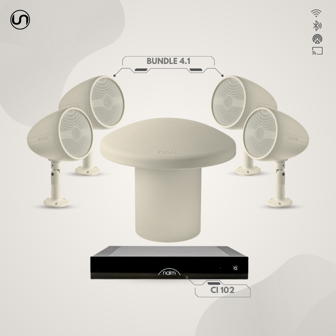 Audiophile Landscape Speaker Set