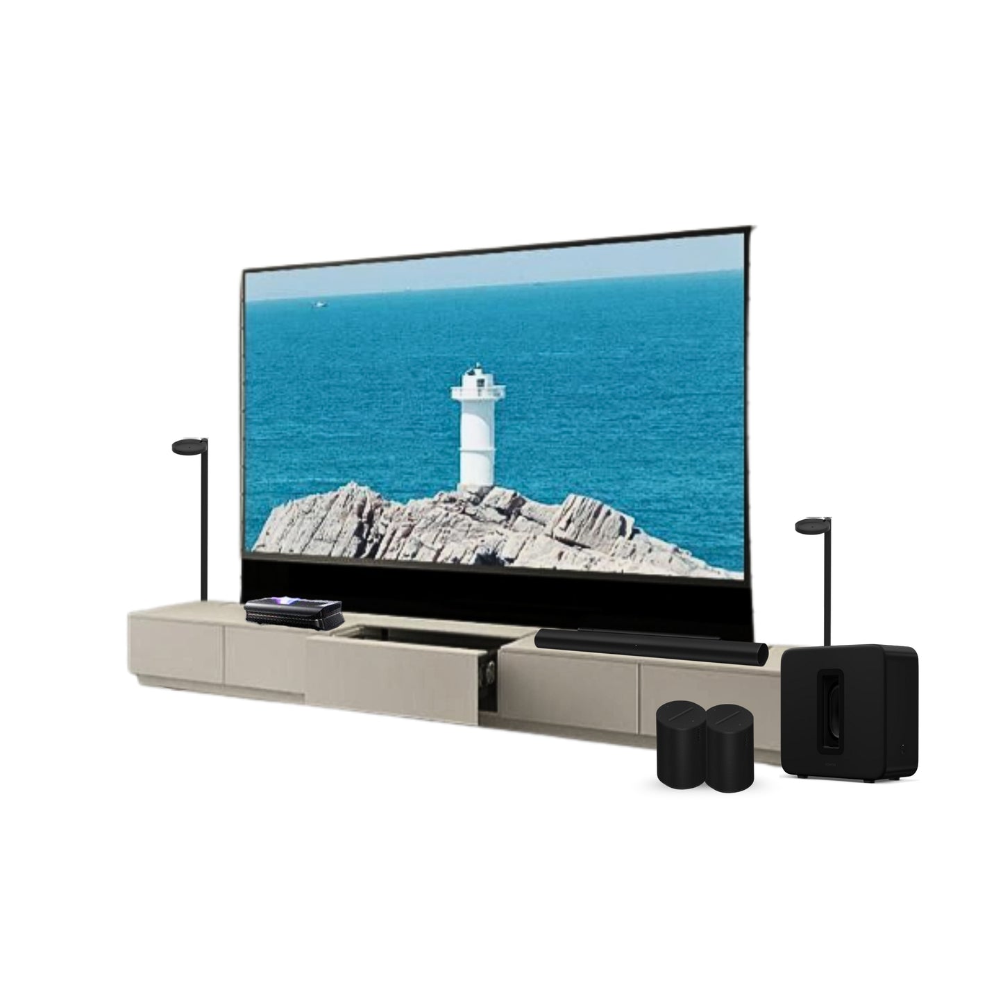 Immersive Home Cinema in a Box