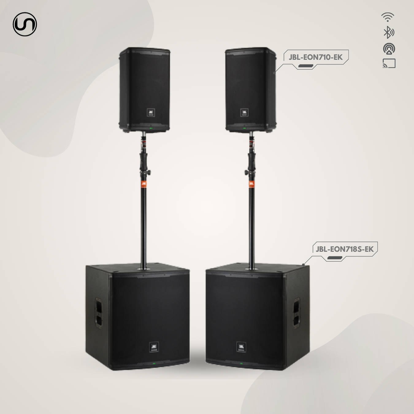 Portable High Impact PA Set (Small Room)