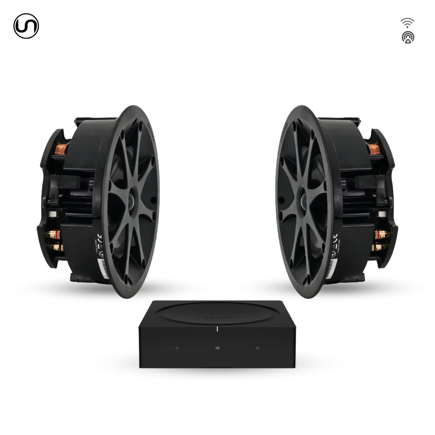 Premium In-Ceiling Waterproof Speaker Set