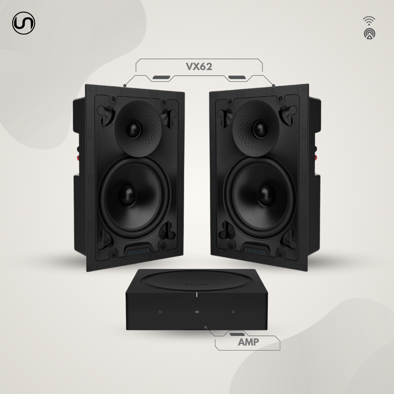 Premium In-Wall Speaker Set