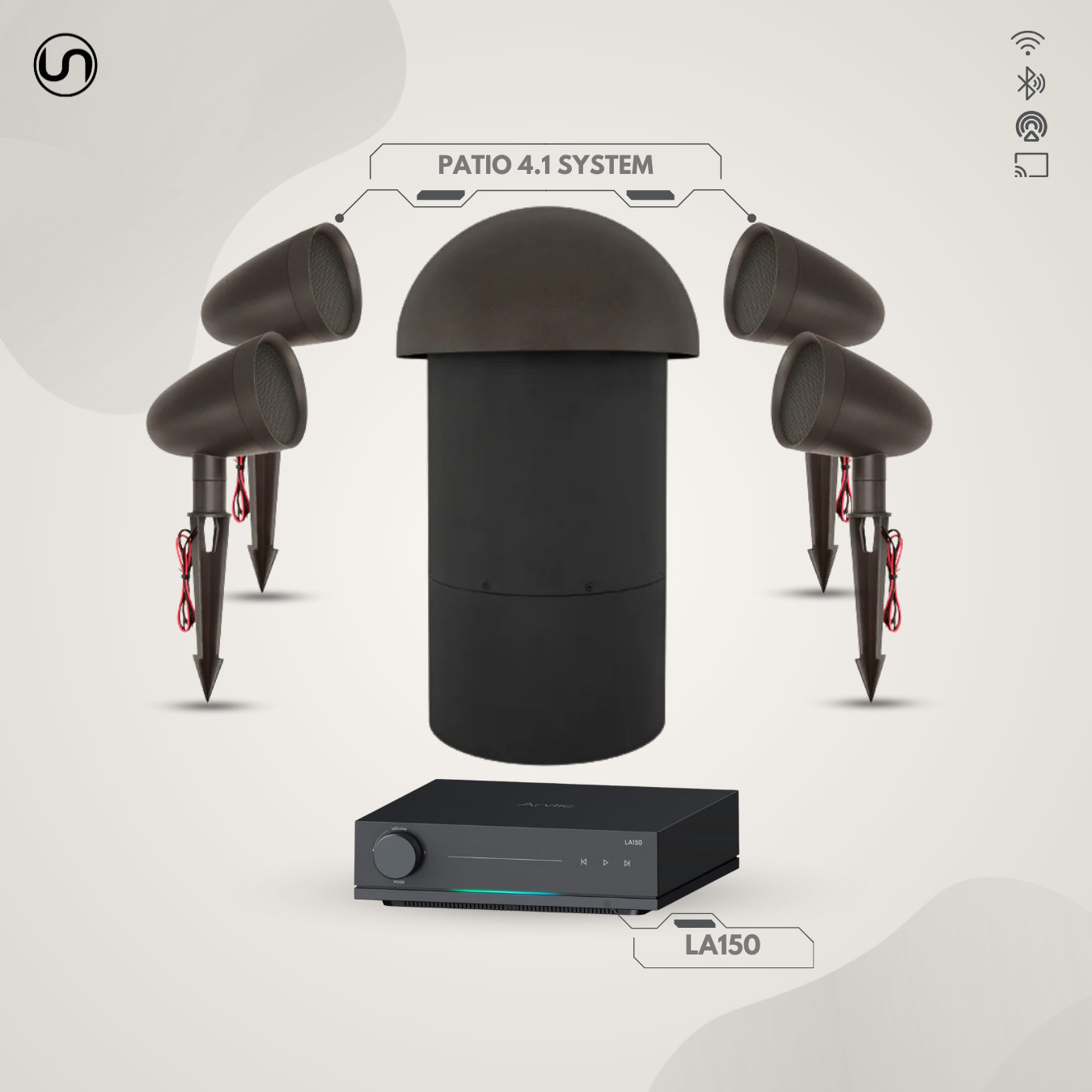 Budget Landscape Speaker Set