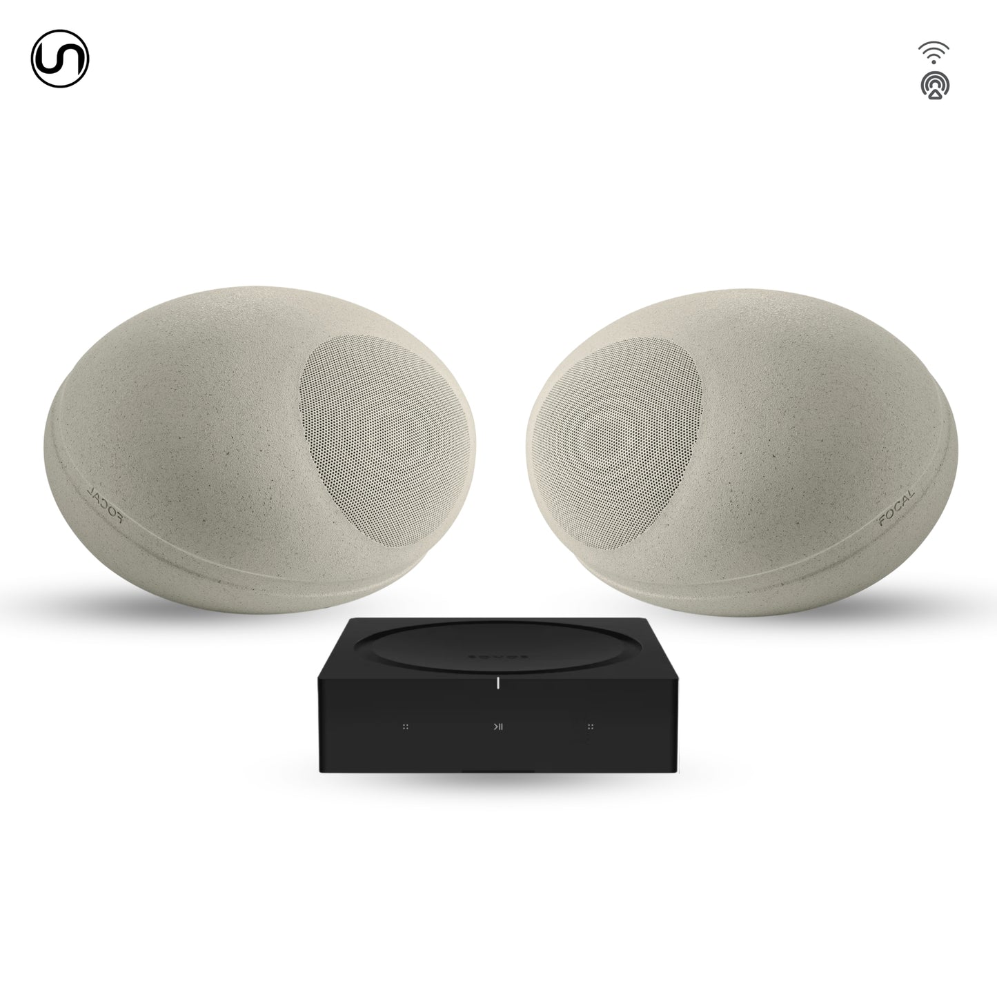 Ultra Premium Stone Speaker Set