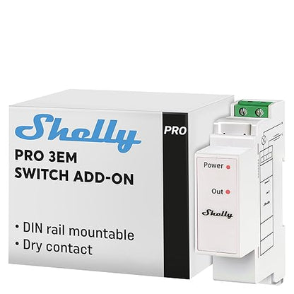 Shelly PRO 3EM Addon Switch