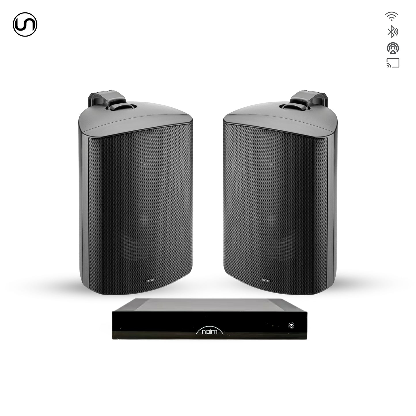 Audiophile On-Wall Outdoor Speaker Set