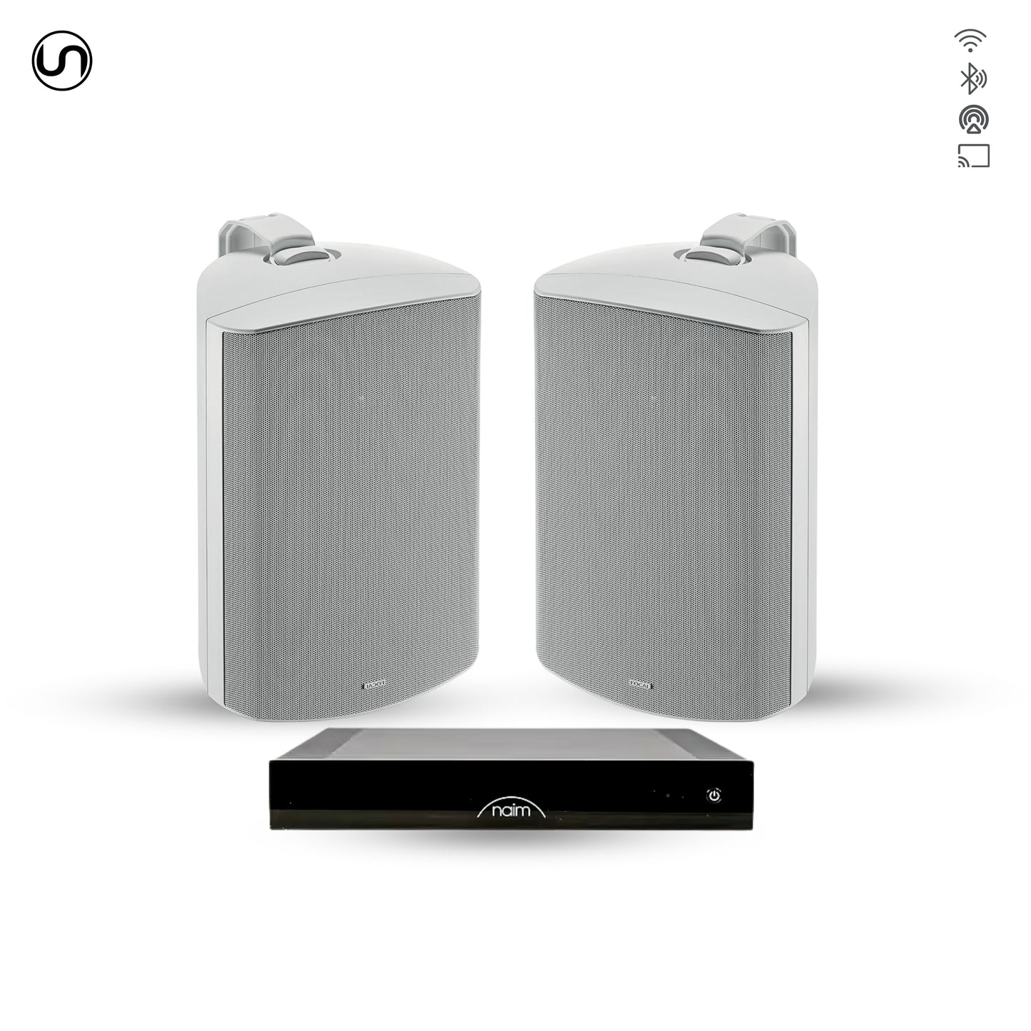 Audiophile On-Wall Outdoor Speaker Set