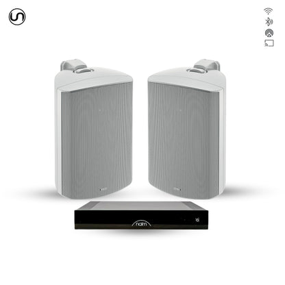 Audiophile On-Wall Outdoor Speaker Set