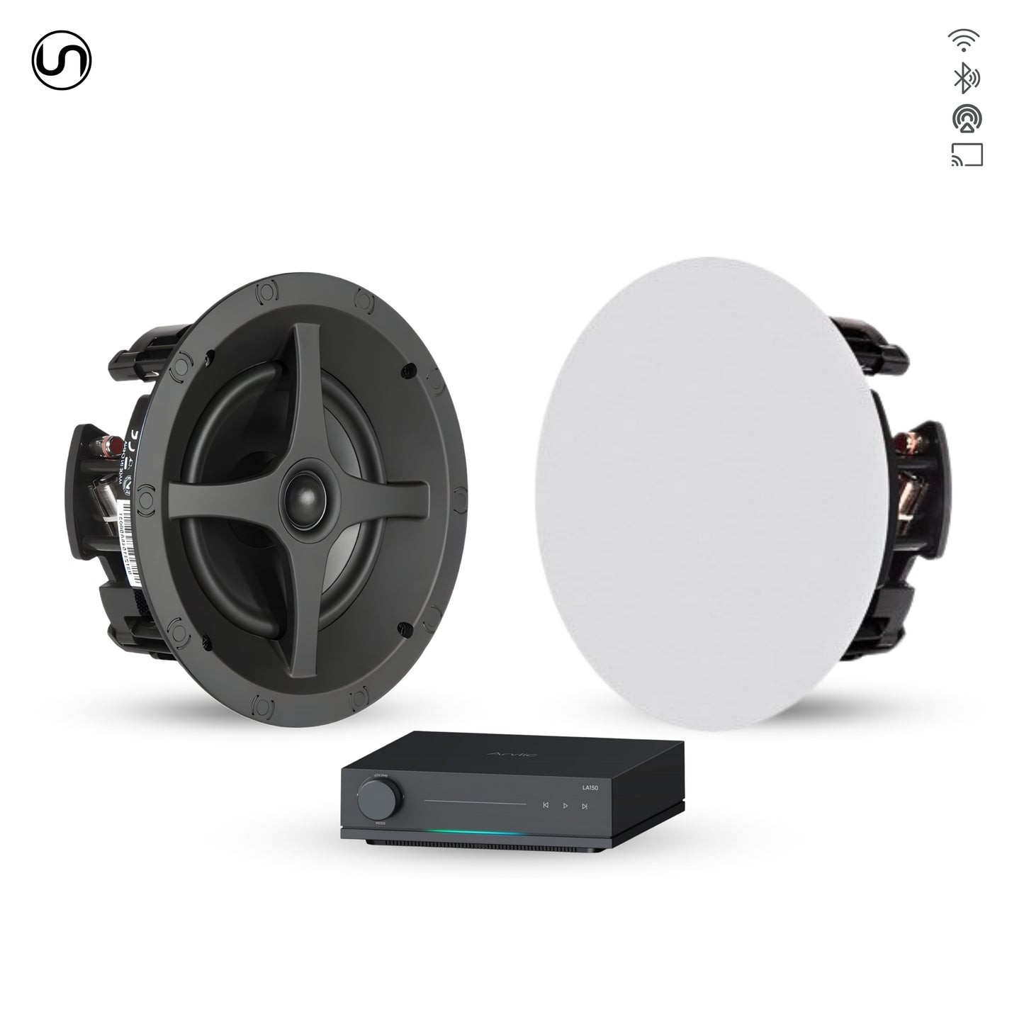 Budget In-Ceiling Speaker Set