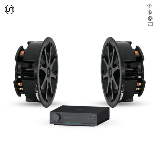 Budget In-Ceiling Waterproof Speaker Set