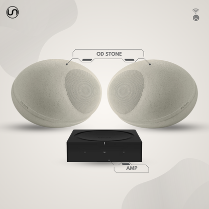 Ultra Premium Stone Speaker Set