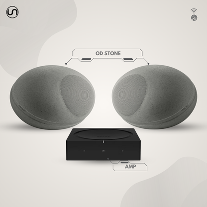 Ultra Premium Stone Speaker Set