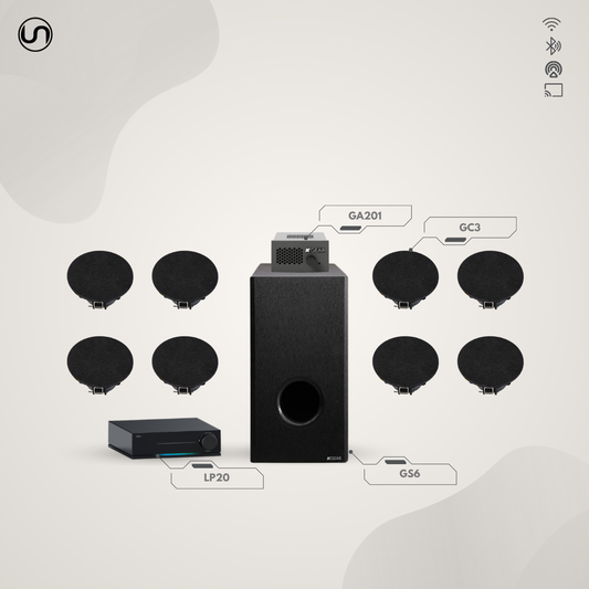 Premium Audio Distribution Set (In-ceiling)