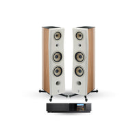 Walnut High Gloss - Ivory Mat