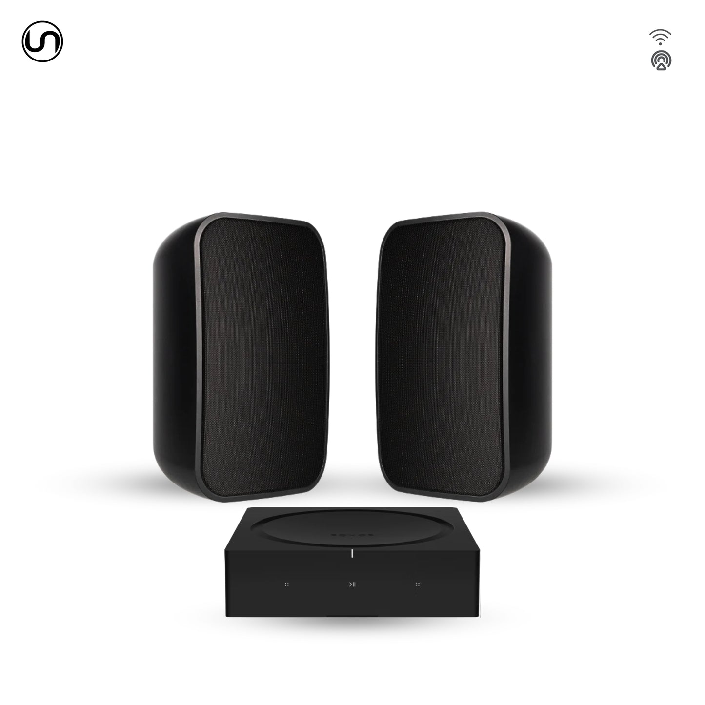 Premium On-Wall Outdoor Speaker Set