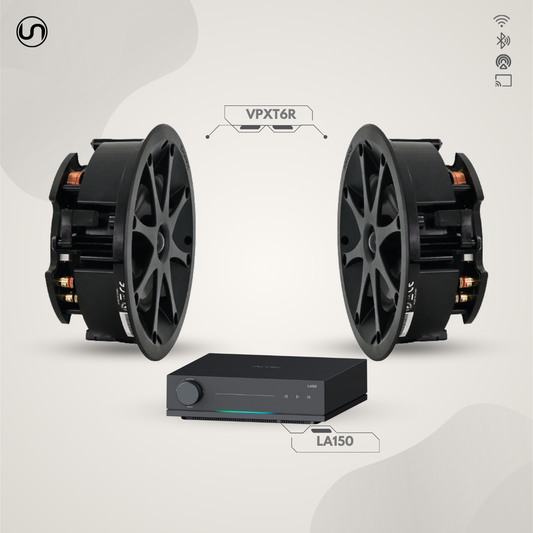 Budget In-Ceiling Waterproof Speaker Set