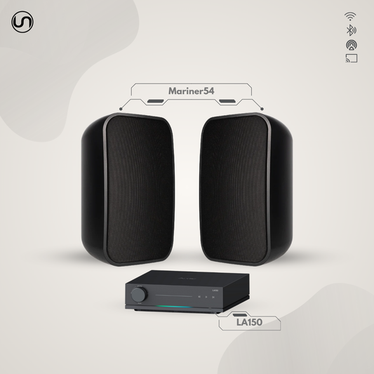 Budget On-Wall Outdoor Speaker Set