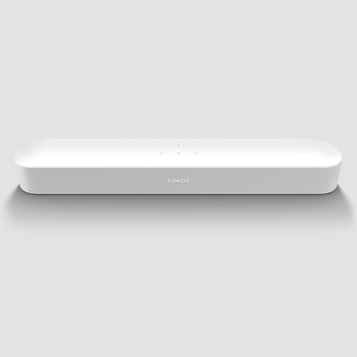 Sonos Beam Gen 2 soundbar in White front view with sleek design