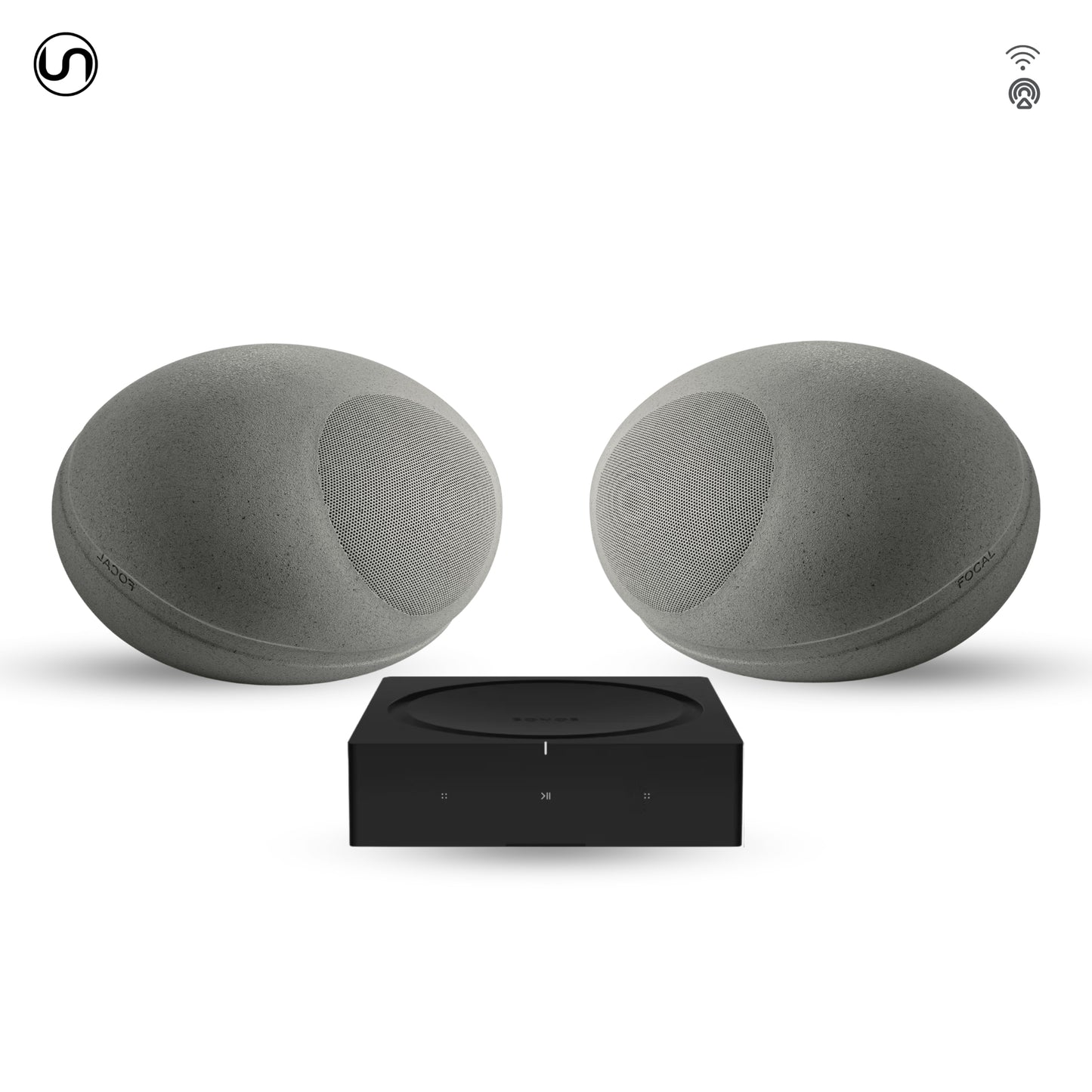 Ultra Premium Stone Speaker Set