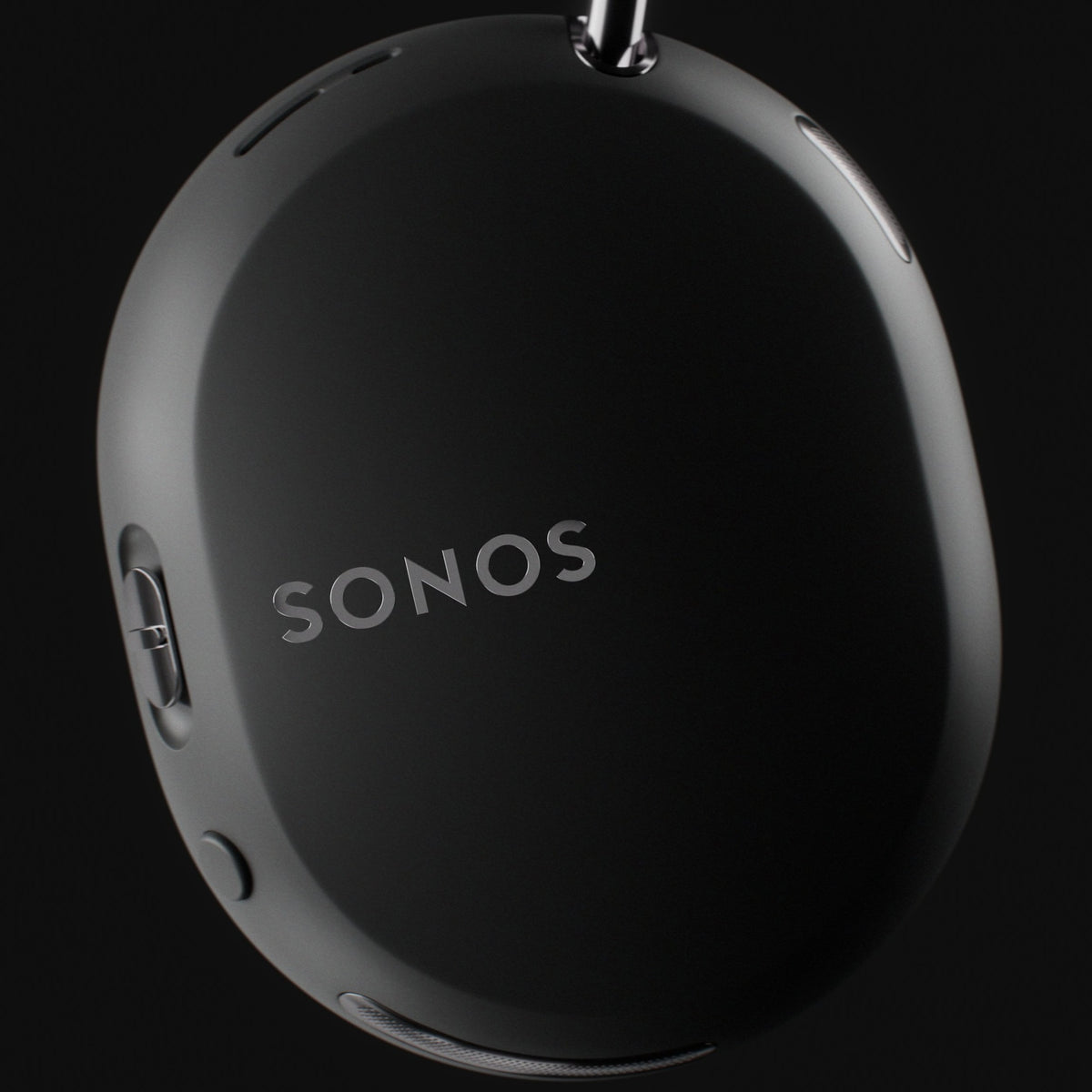Sonos Ace Ultra in Black, side detail view